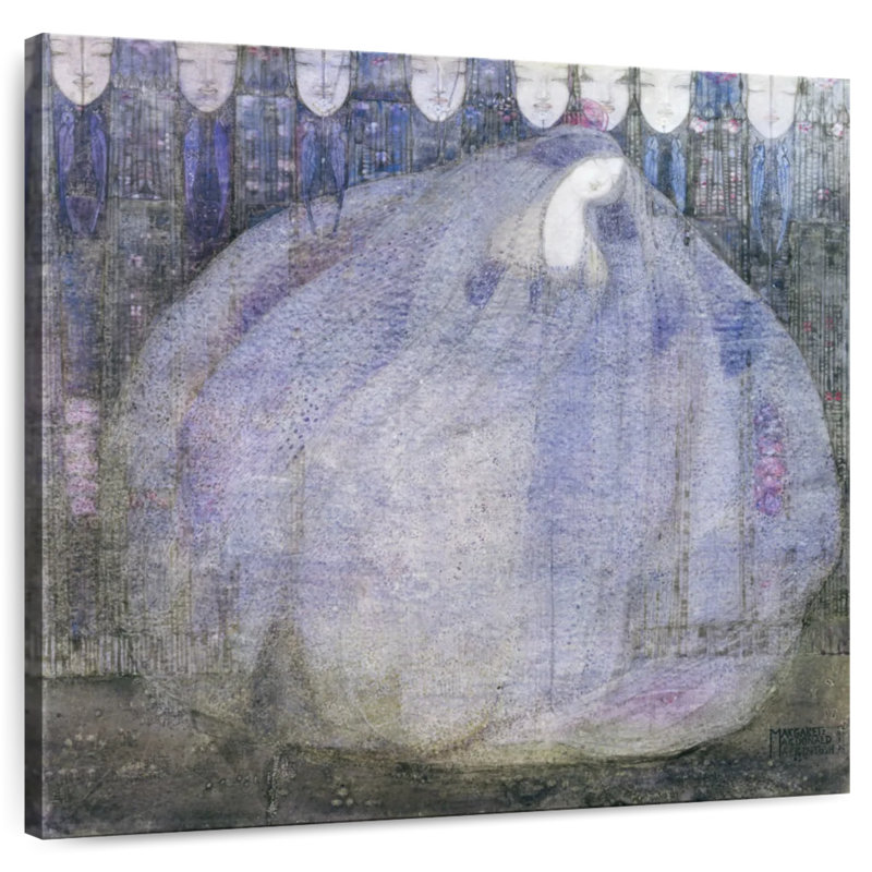 Leisha, le jardin mystérieux, 1911, H 10 po x l 10 po