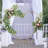 Carbon Steel Heart-Shaped Wedding Arch Backdrop Stand-97843666