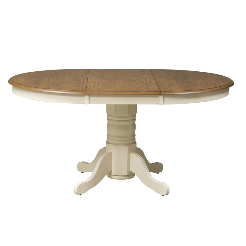 Lytham Pedestal Dining Table w/ 18" Removeable Leaf