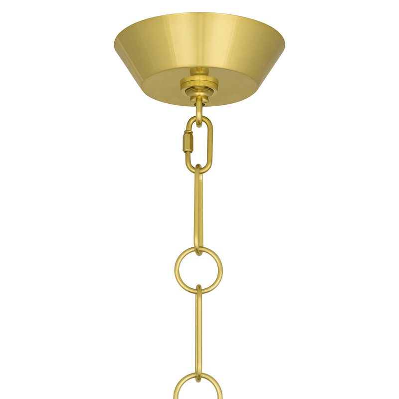 Hatteras 1 - Light Cone Pendant, Modern Brass
