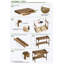 Solid Wood Desk with Drawers - Manual Adjustable Height Standing Computer Desk with Cable Hole-1781994030-1781259007
