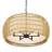 Chapple Semi-Flush Mount - Natural Rattan - Natural-1920500913