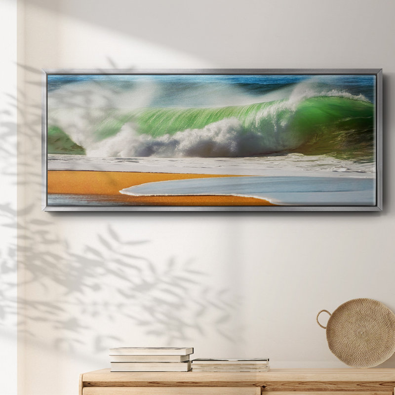 The Wave- Framed Canvas