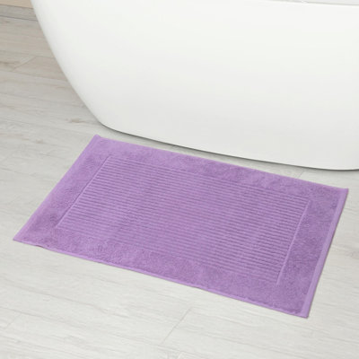 Linens Limited Non Slip Bath Mat, Bathroom Accessory for Spa Experience, Soft and Luxurious, Turkish Cotton, Super Absorbent Long Rug, Machine Washable