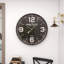  Gomer Decorative Metal Wall Clock-1605696188