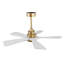 Ventilateur de plafond intérieur chaud 42 pouces avec lumière DEL à intensité variable, 5 pales en bois massif, télécommande, moteur à courant continu-1511715568-1511715569