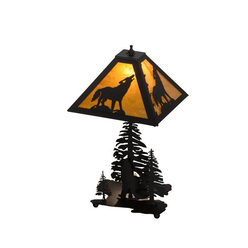 Rustic Lodge Table Lamp