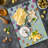 Ambesonne Polka Dots Cutting Board Large Digital Multicolor