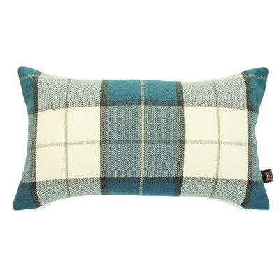 Chaisson Plaid Rectangular Cushion