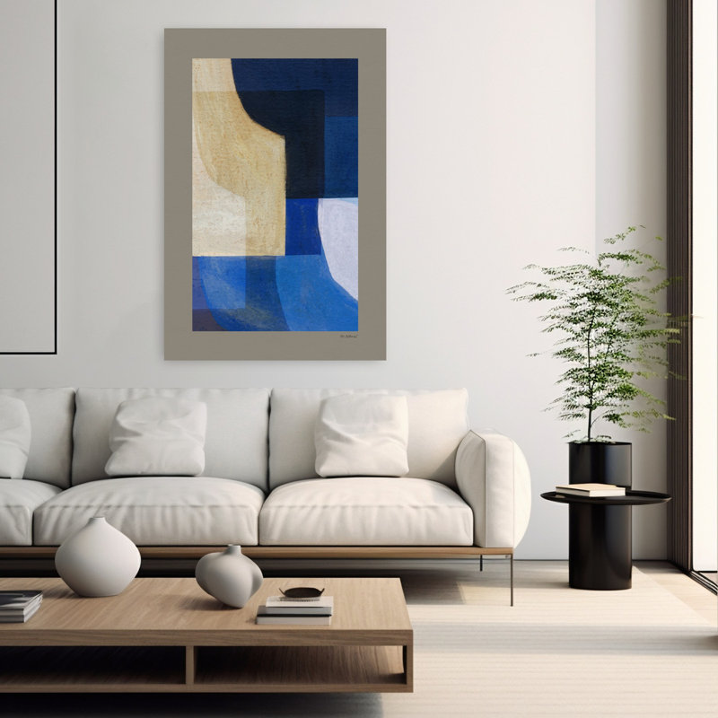 Art contemporain contemporain abstrait, H 60 po x l 40 po