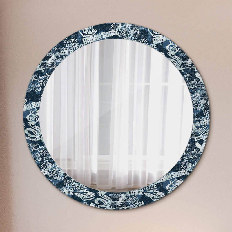 Huldar Glass Flat Wall Mirror