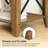 23.6'' Tall End Table with Charging Station-1329851778