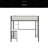 Loft Bed With Desk & Shelves-37375239