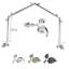 Tringle à rideaux simple ajustable 48 po Nailsworth-33061172-119114632