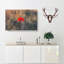 Red Poppy Flower - Wrapped Canvas-56637625
