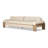 Joette Outdoor Sofa-104"-Washed Brown-FSC-1253694906-1253694853