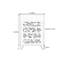Commode en bois massif avec motif zébré-117987062