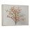 «Delicate Gold Baby Breath Flower - Plants», reproduction d'art sur toile botanique dorée