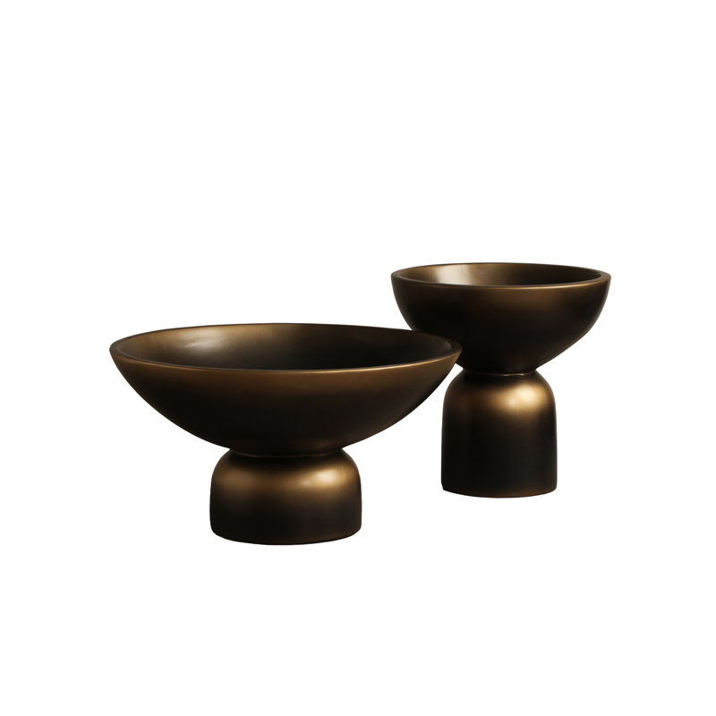 ROMA BOWL - TRAVERTINE LOOK - DUNE, Brown