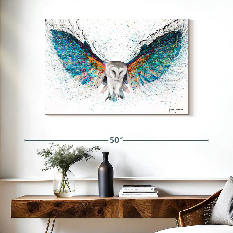 Brampt Opulent Night Owl, 26" H x 39" W