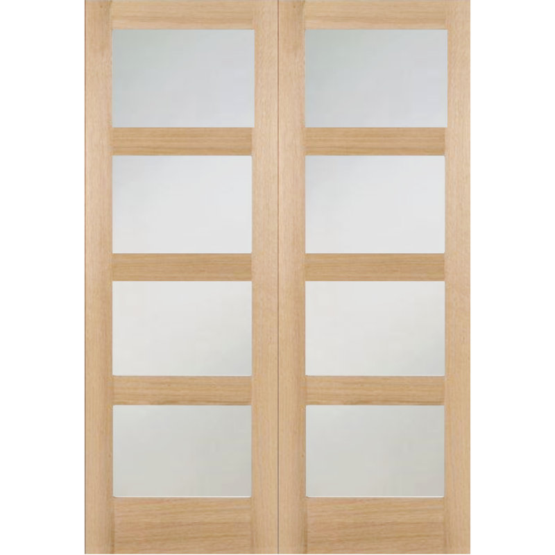Veneers French Doors, 120.80cm H x 198.10cm W