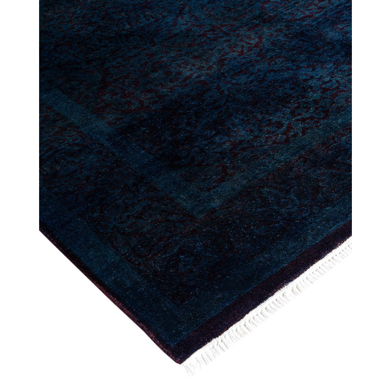 Fine Vibrance One-of-a-Kind 4' 2" X 5' 7" Hand Knotted Area Rug