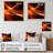 " Orange Abstract Warm Fractal Design IX "-1617809749-1617809744