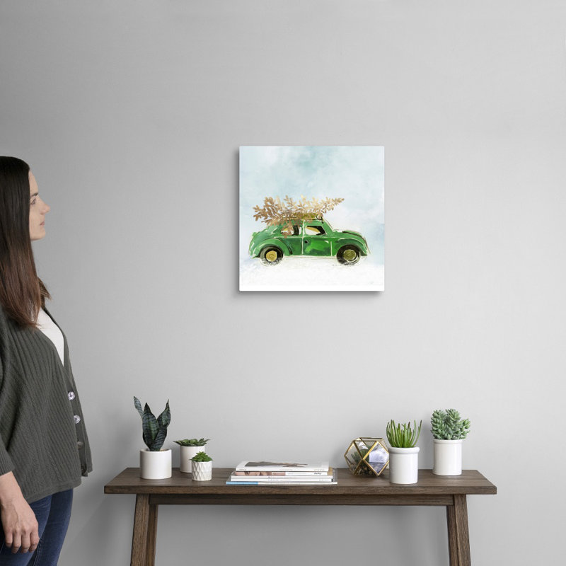 « Apportant Joy II », reproduction d’art sur toile, Toile tendue, H 16 po x l 16 po x P 1,25 po