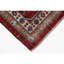 Tapis unique rouge / ivoire / beige / bleu de 9 pi 11 po x 13 pi 8 po