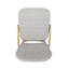 Chaises d'extérieur pour 2 personnes, gris et aspect, aluminium, style français, meubles de jardin et gris, avec rouille