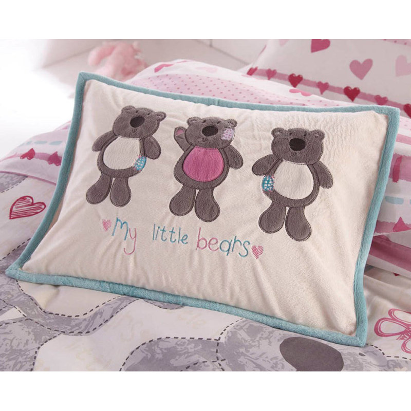 My Little Bears Embellished Cushion