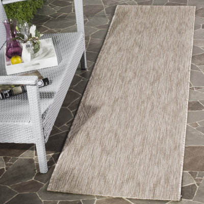 Tapis intérieur / extérieur beige Davy