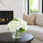 Faux Hydrangea Arrangement in Vase-525881860