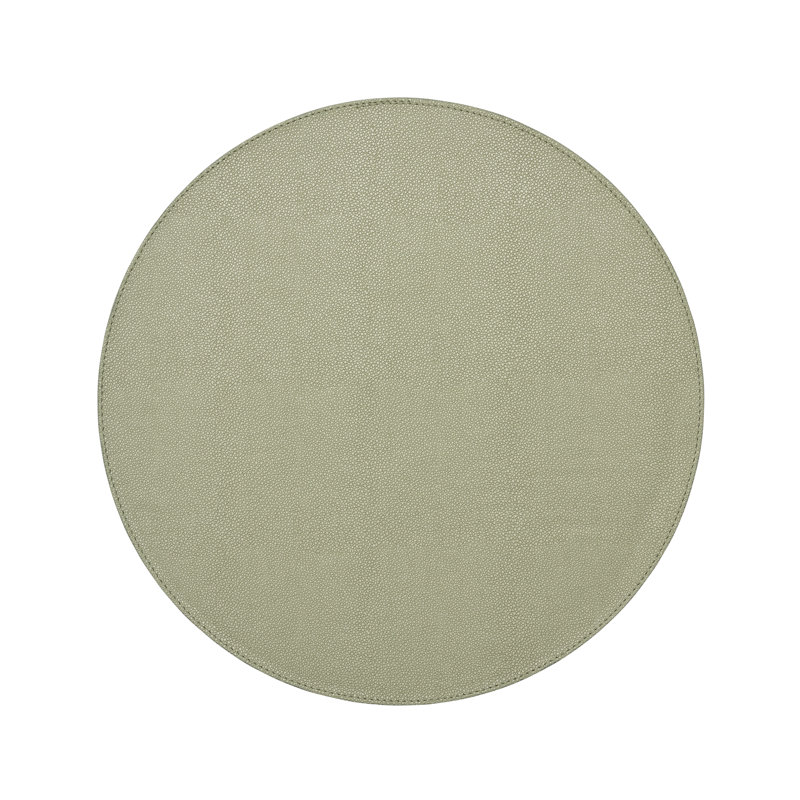Icons Placemat, Sage/Khaki