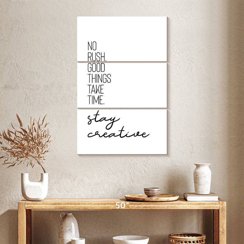 Tergel Time Stay Creative, H 32 po x l 20 po