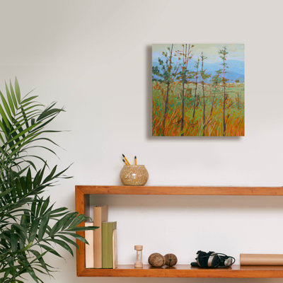  'The Blue Ridge' by Jane Schmidt Canvas Wall Art, 12" x 12"
