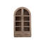 Armoire 2 tiroirs et 2 portes en verre White Balam