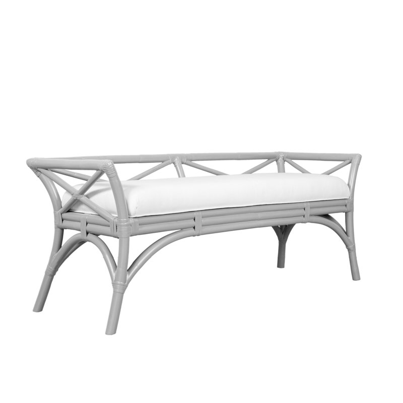 Charlotte Bench, Light Gray