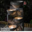 Outdoor Cascade Fountain with Lights