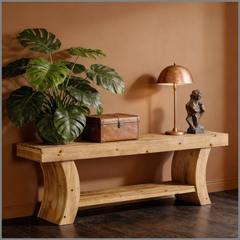 Table de rangement avec canapé, console, canapé