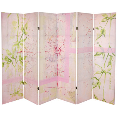 5.25 ft Tall Colours of Spring Folding Art Screen