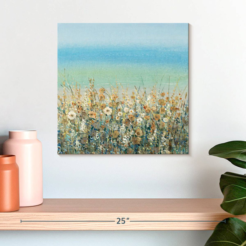 Alvord Shoreline Flowers II, H 16 po x l 16 po