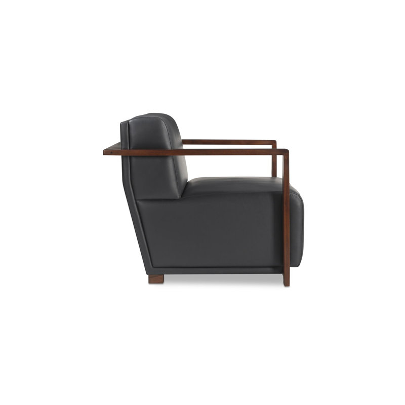 Barnes Accent Chair Tan, Black