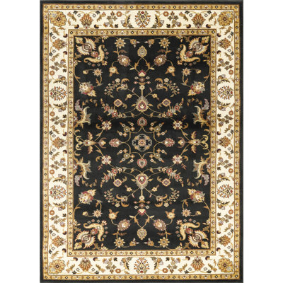 Black 7 ft. 10 in. x 10 ft. 3 in. Area Rug