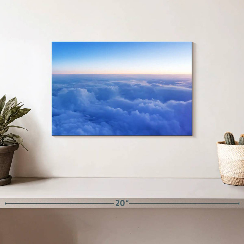 Alvord Blue Sky Clouds, 8" H x 12" W