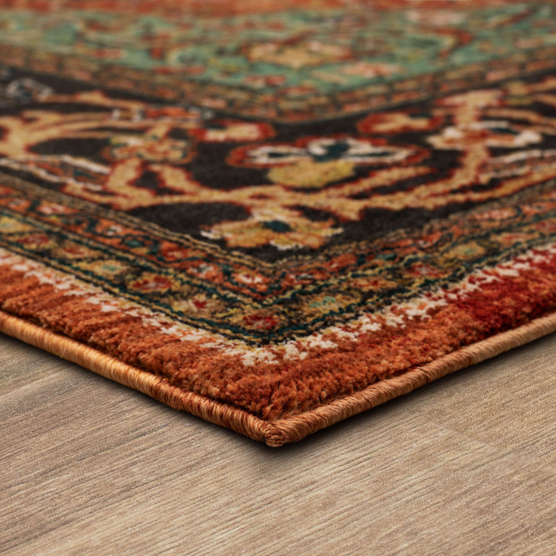 Tapis intérieur en polyester tissé Spice Market Petra, Rectangle 8 pi x 11 pi