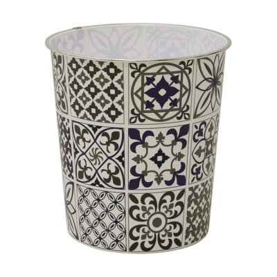 JVL Plastic Decorative Bin