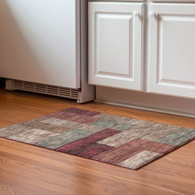 Premium Machine Washable Prisco Mocha Rug