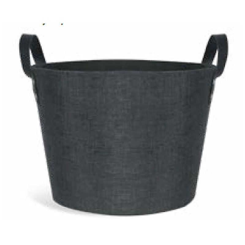 Union Rustic Fabric Box, 10.5" H x 11" W x 11" D, Black