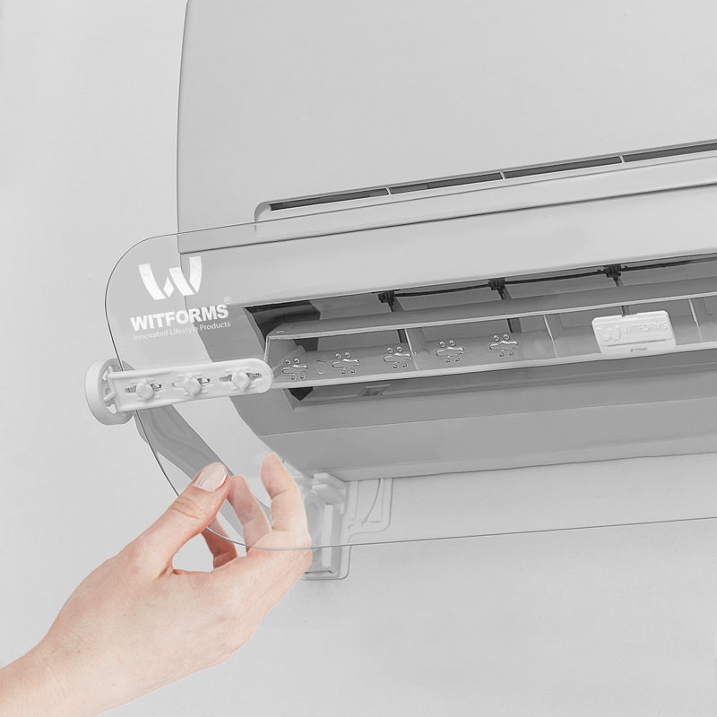 Witforms / Classic - Déflecteur d'air AC réglable adapté aux climatiseurs à deux blocs. Améliore la circulation du refroidissement et du chauffage